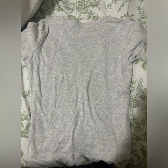 Grey brandy melville tee - Picture 3 of 3